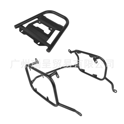 tail rack side rack, Motorcycle bumper - black-set
