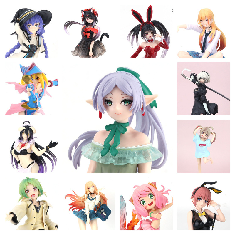 Two-Dimensional Beautiful Girl Anime Peripheral Figures Irena Nil Desktop Decoration Figures Wholesale Rem