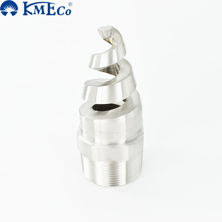 斯铂润3/4MSP实心锥螺旋喷嘴SS 黄铜 钛TA2填料塔喷淋 替代BETE
