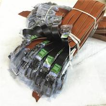 地摊热销男士真皮带现割刀切连体牛皮腰带针扣自动扣皮带厂家批发