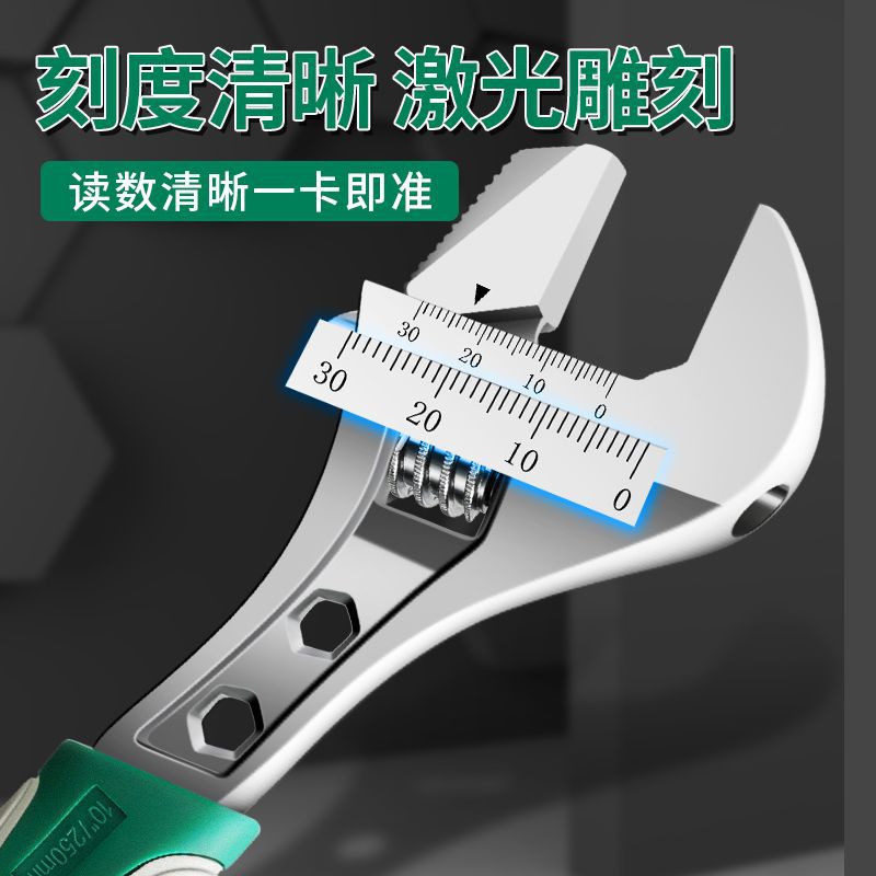 Fabricante de llaves abrazadera de tubo de acero de vanadio llave abierta abrazadera de tubo llave de abrazadera de tubo llave ajustable Llave multiusos