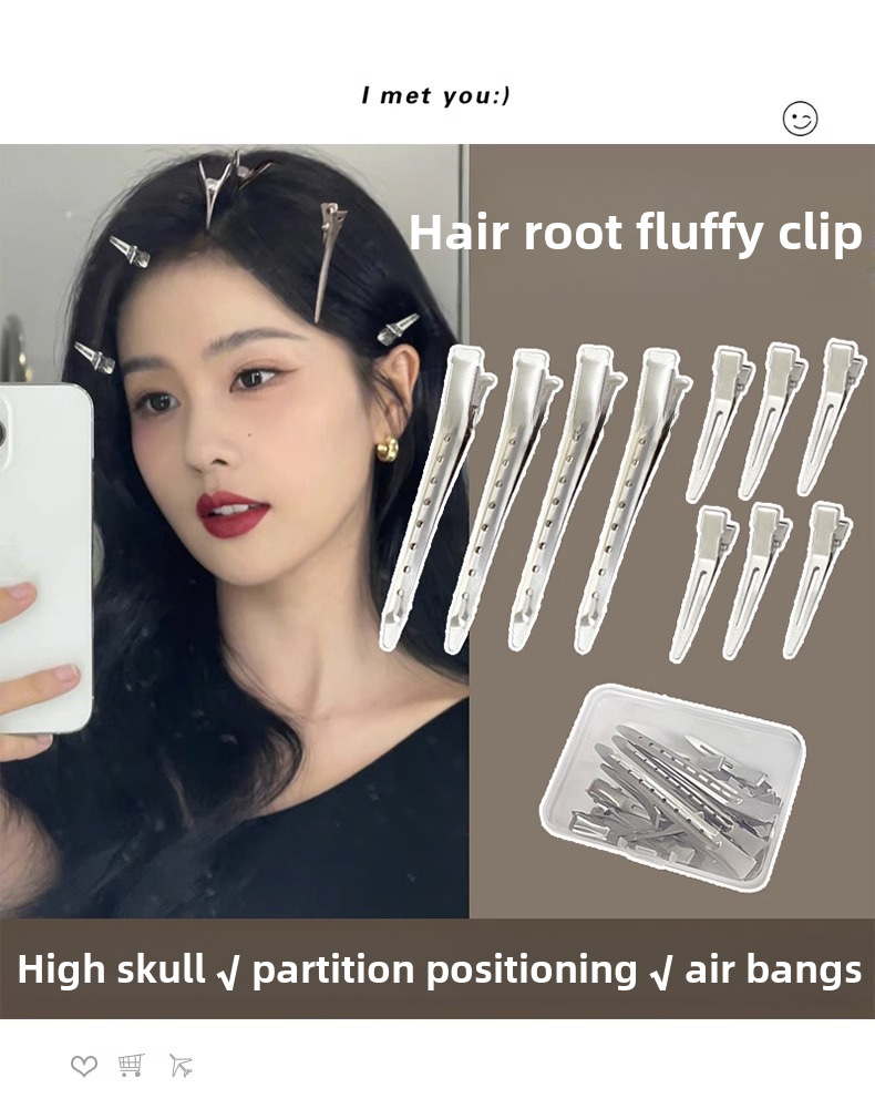 Duckbill Hair Clip For Hair Volume And Styling Accessories_voghion.com