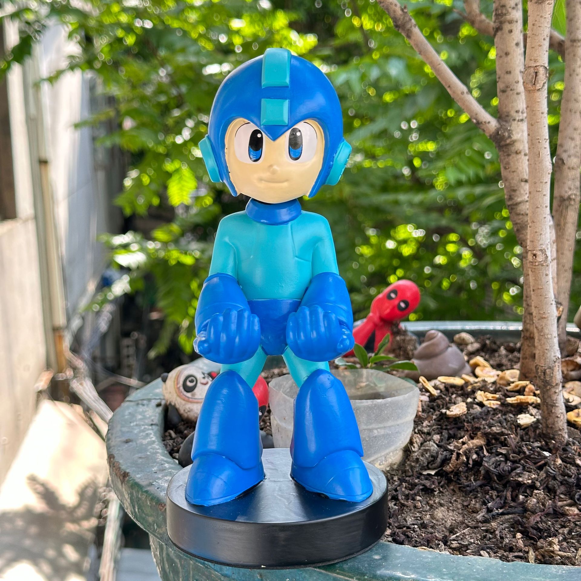 Negro Guerrero maestro modelado soporte de teléfono móvil Blanco Guerrero teléfono móvil soporte Star Wars juego mango soporte adornos