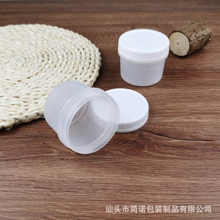 Nueva 160ml red Toot taza de yogur helado postre tarro PP helado cristal caja barro