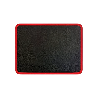 Cross-border 3-piece set of magnetic tool mats, black and red magnetic tool storage mats, popular magnetic leather board mats (Repair kit) - black-large-size