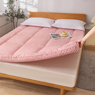 Cross-border three-dimensional mattress home warm clip cotton mattress dormitory double thick soft mat tatami bed mattress wholesale