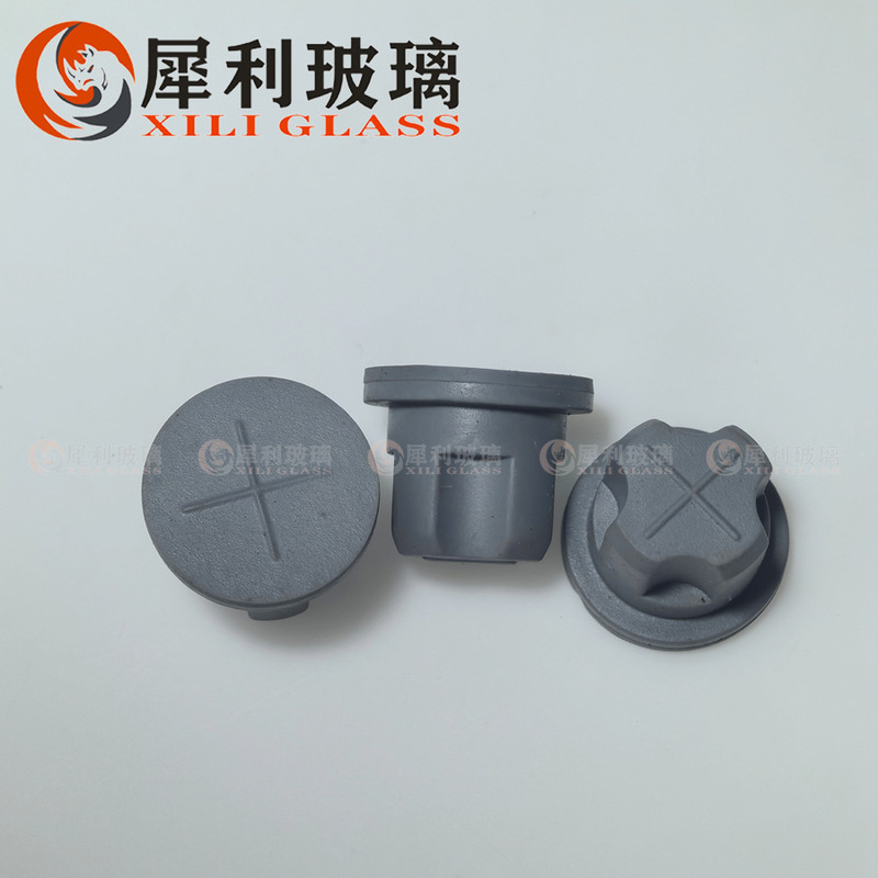 20mmグレーブチル製インナープラグ、13分岐プラグ、15ポートシリコンプラグ、耐腐食性インクボトル、25mlシリンダーボトル用医療用インナープラグ|undefined