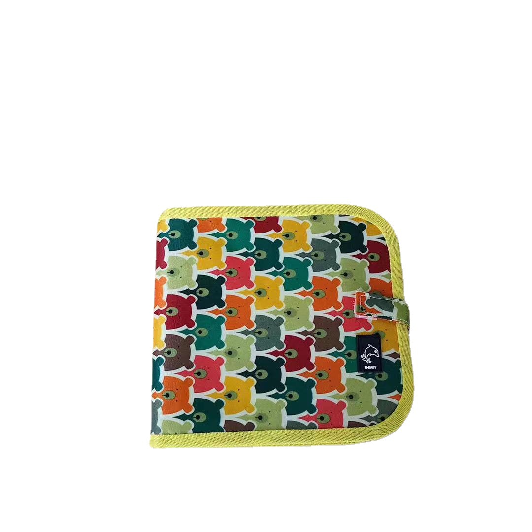 Diez mil veces Libro de pintura recubierto bebé portátil libro de pintura de doble cara página borrable pequeña pizarra regalo de los niños