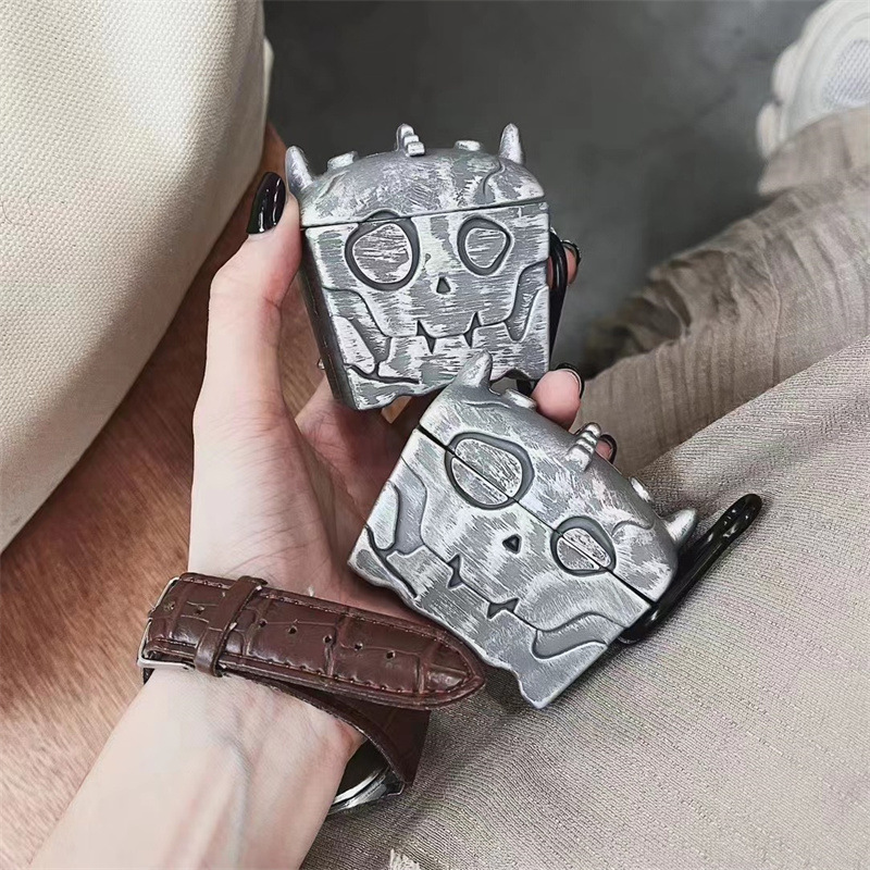 潮牌個性塞爾達寶箱蘋果AirPods1/2藍牙耳機pro保護套3適用硅膠軟