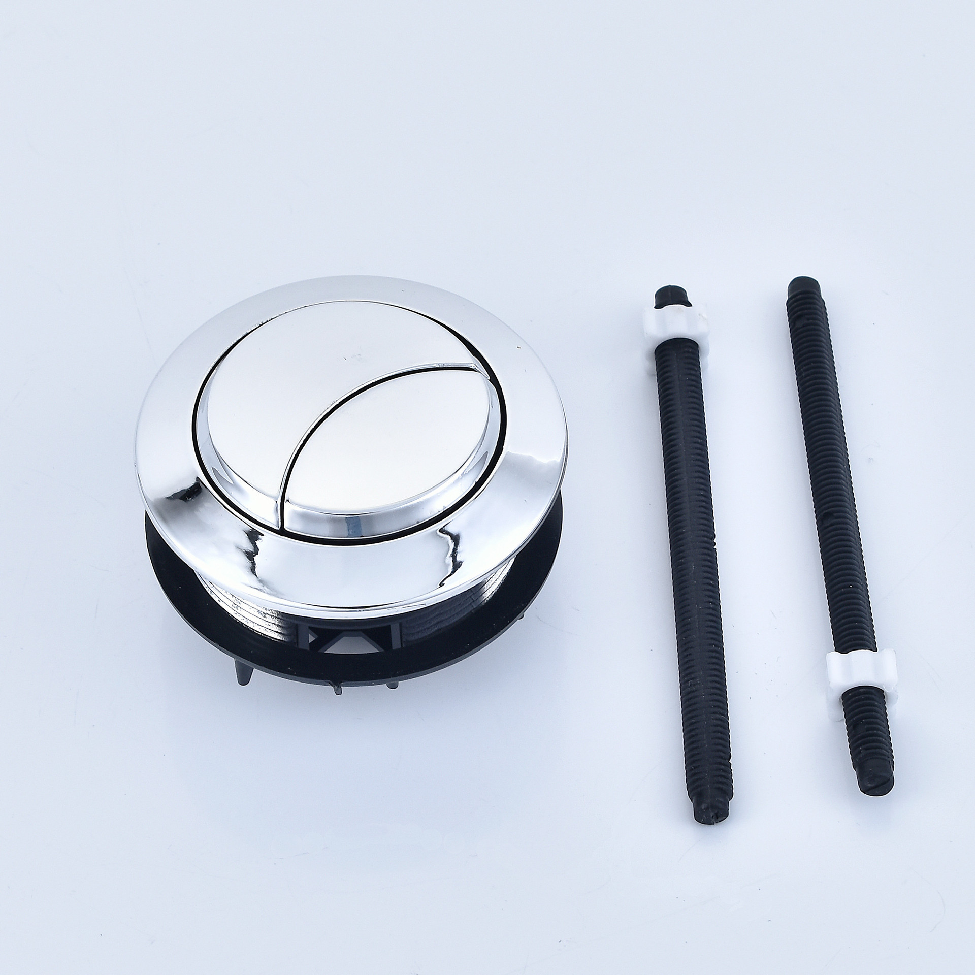 Accesorios de inodoro botón universal válvula de entrada accesorios del tanque de agua inodoro agua blister traje válvula de drenaje