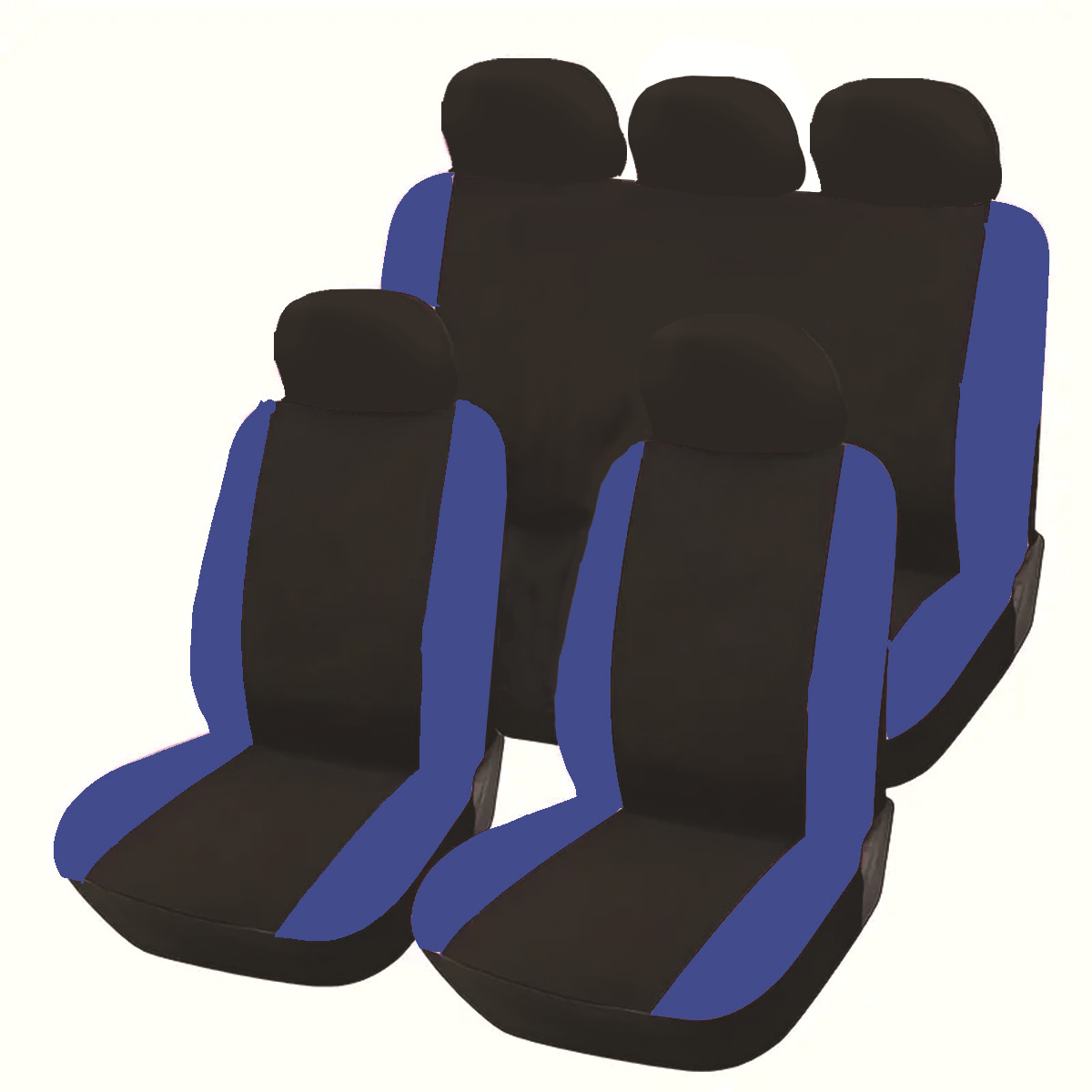 Personalidad transfronteriza a juego, tableta para automóvil completa, 5 asientos, juego de 9 piezas, cojín para asiento, funda de asiento decorativa cómoda y transpirable para automóvil general
