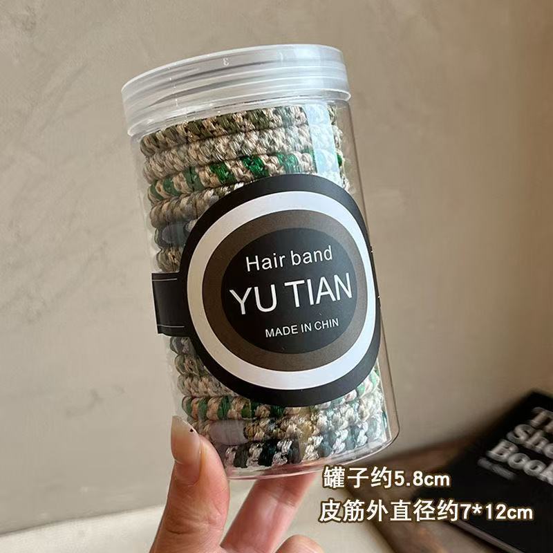 高弹力发圈女皮筋扎头发绳高马尾加粗耐用无痕头绳高端不伤发头饰|undefined