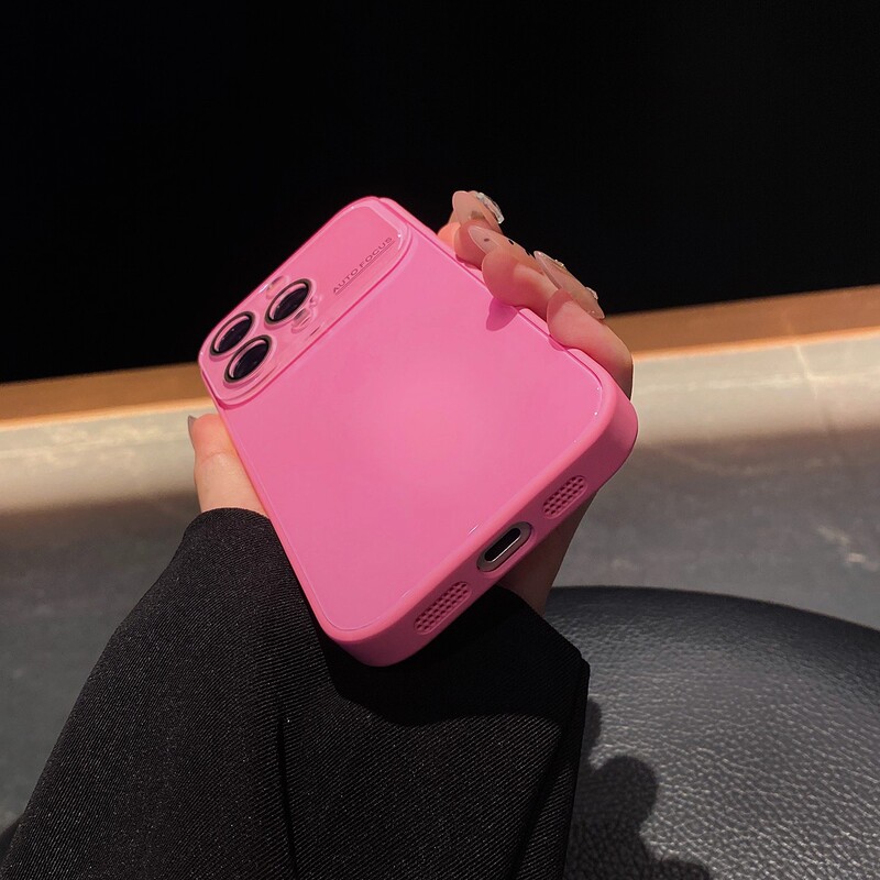 适用苹果17promax手机壳秒变大视窗冰感光面玻璃iPhone16保护套硬|undefined
