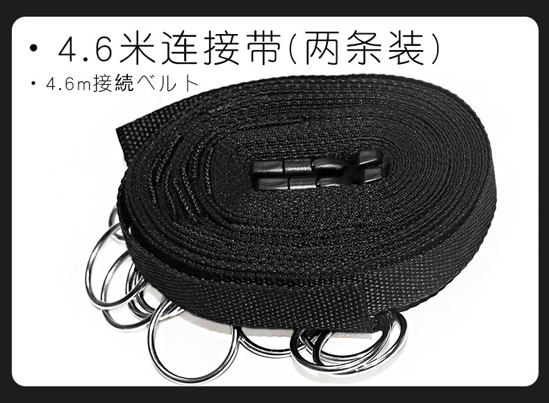 Nylon Bondage Restraint Set with Handcuffs and Shackles in Pink for Couples — detail image 16