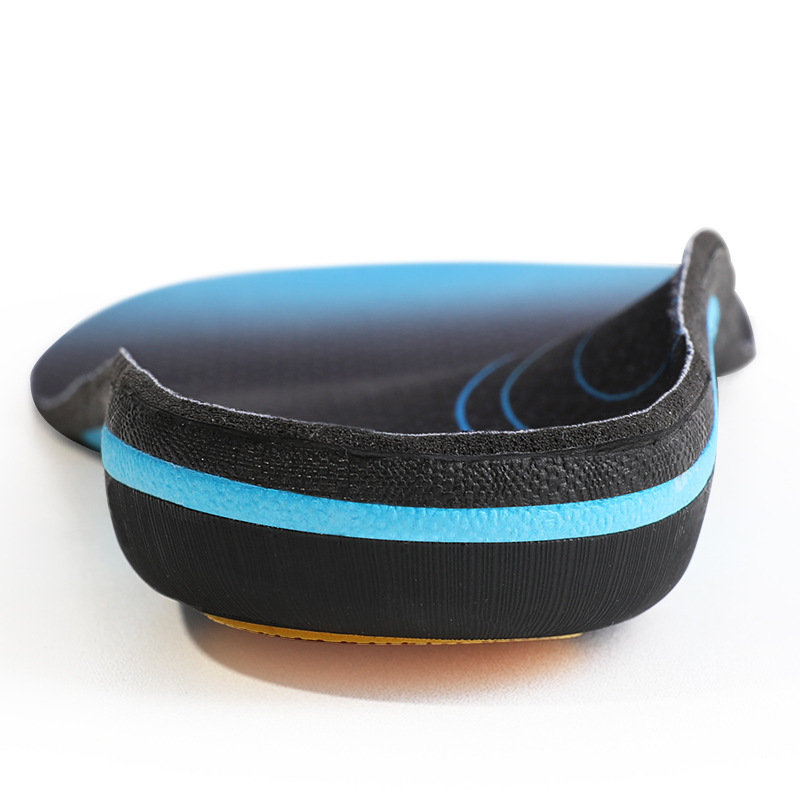 Soporte de arco transfronterizo plantilla de zapatos de baloncesto transpirable absorción de sudor plantilla de corrección de pies planos