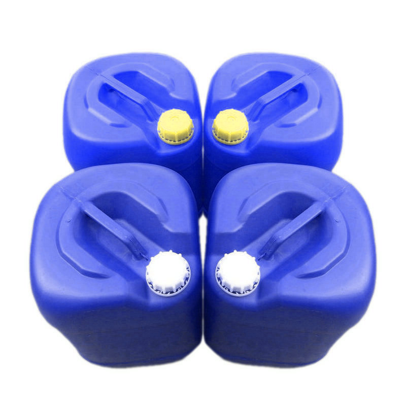 蓝色白色小口堆码方桶圆形化工桶液体肥料桶塑料包装桶5L20升25L