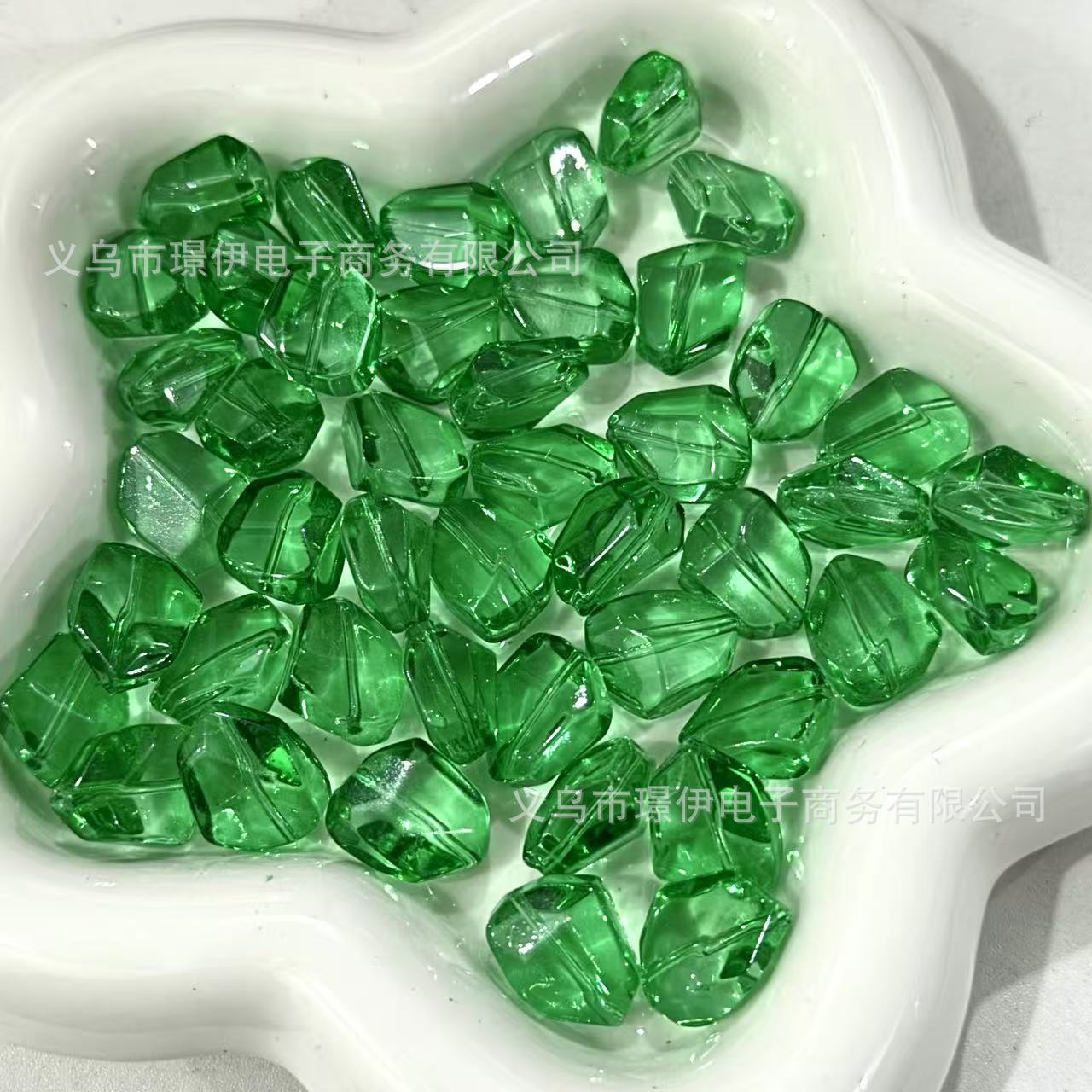 Jelly 12X16mm imitación polvo natural amatista cristal irregular cuentas sueltas bricolaje hecho a mano collar de cuentas material