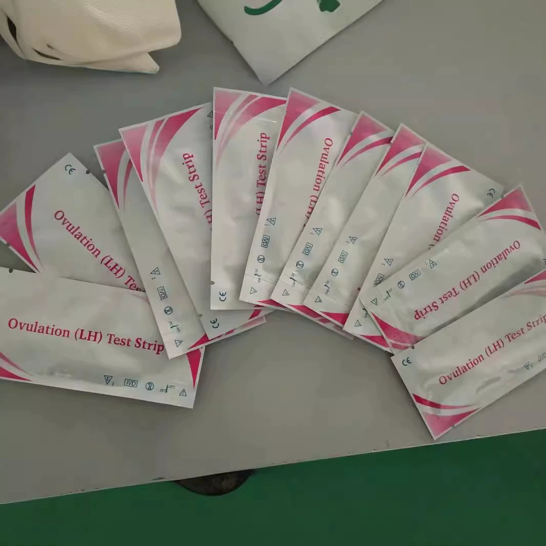 Тестовая бумага для овуляции (LH) упаковка для экспорта