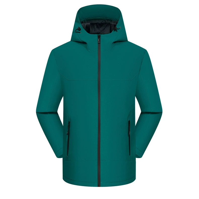 (Выбрано для осенне-зимней групповой покупки) 2023 Новая Механическая эластичная куртка 150D, Мужская цельная флисовая подкладка, Женская в том же стиле, для печати