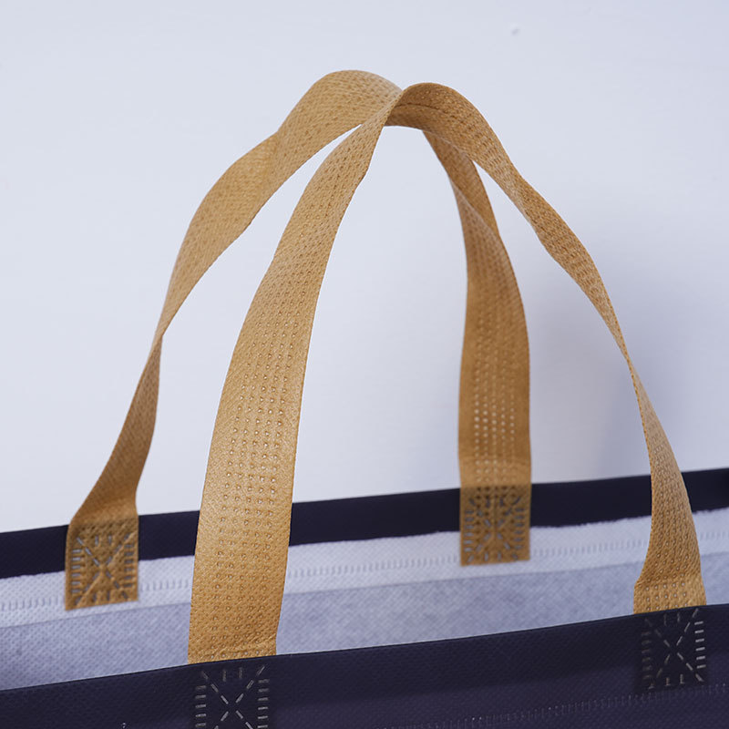 Bolsas de tela no tejida recubiertas de película personalizadas exposición bolsas de tela no tejida recubiertas de película tienda de ropa bolsas de mano personalizadas bolsas tridimensionales