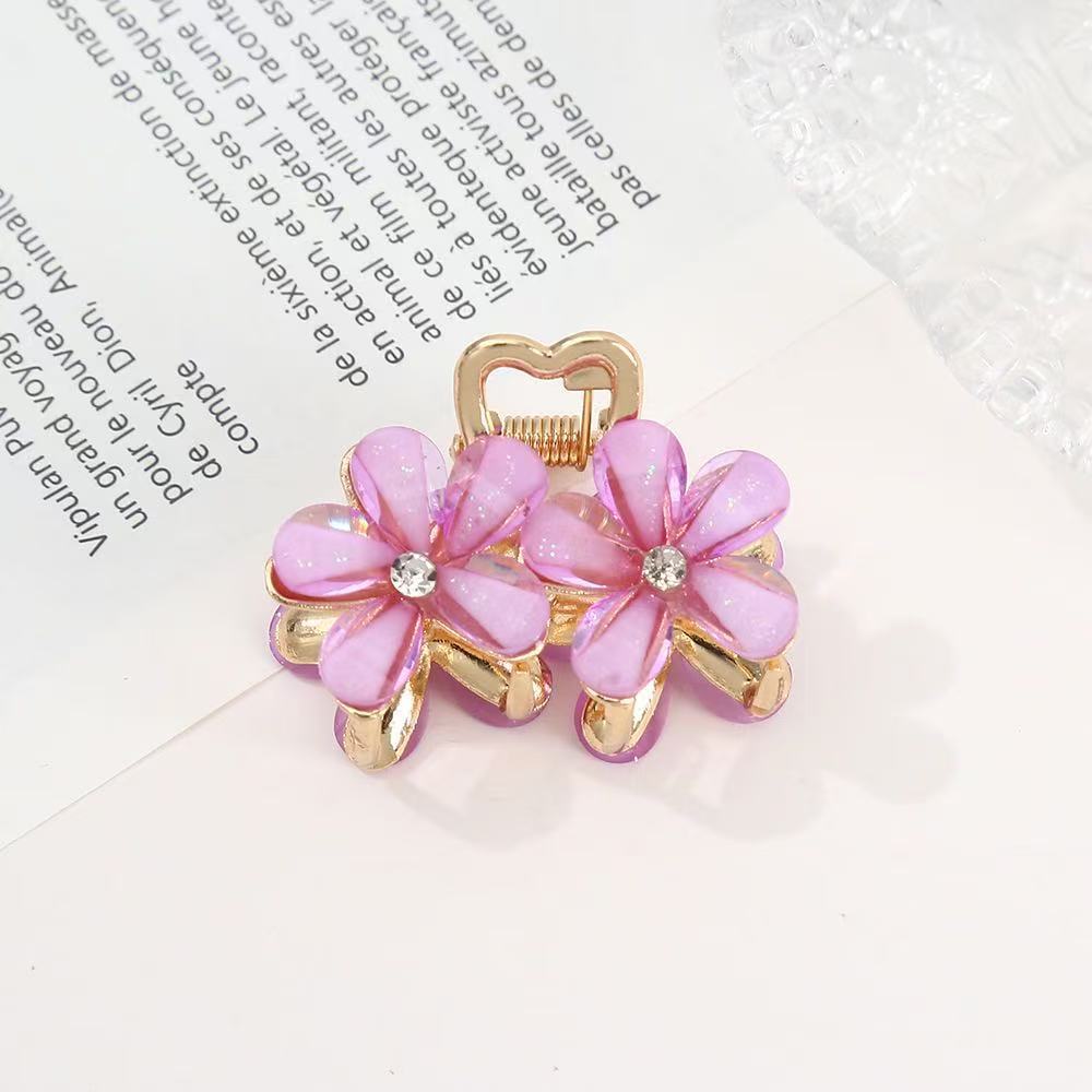 【보라색 이중꽃】