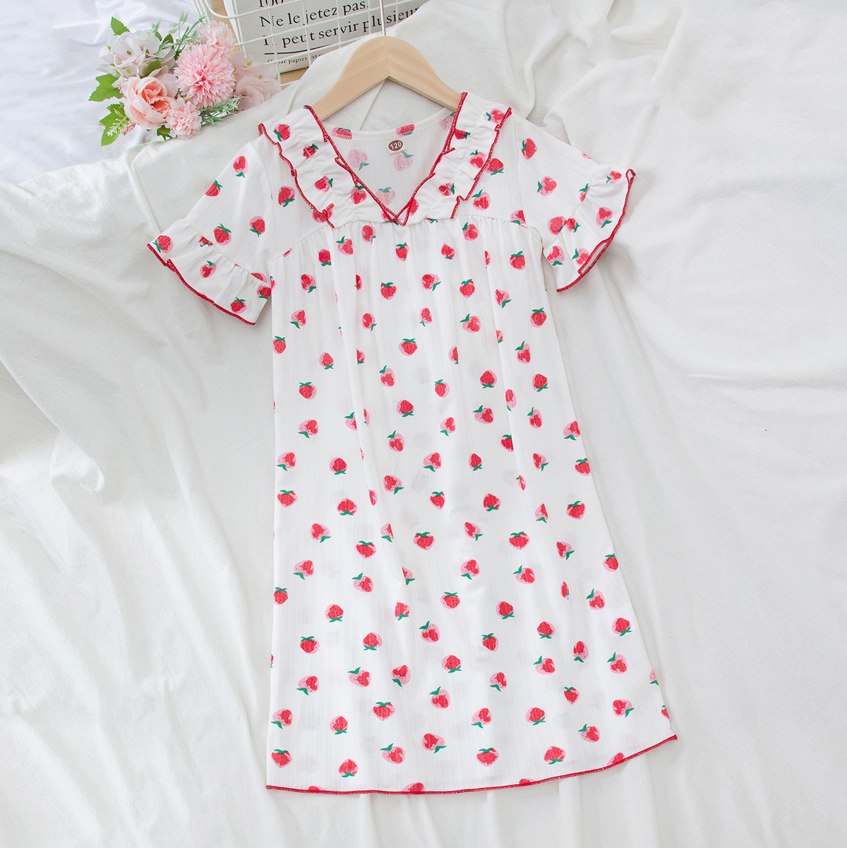 Simple Style Classic Style Color Block Cotton Girls Dresses display picture 1