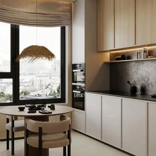 Deyue Wood whole house home can be set modern minimalist wardrobe light luxury Italian minimalist wardrobe