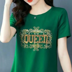 Fashionable trend comfortable breathable T-shirt for leisure, Korean style, bright catchy style, oversize, loose fit 3