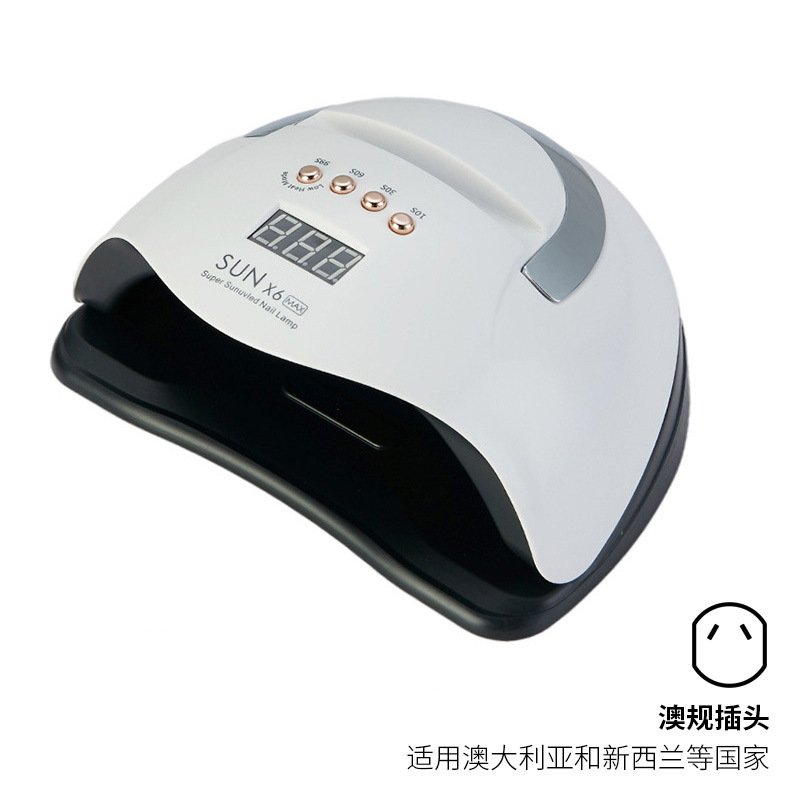 Lámpara inteligente para uñas, máquina de secado rápido de esmalte de uñas en gel, lámpara de fototerapia de 280W de alta potencia, máquina de terapia de luz para curado de uñas, transfronteriza