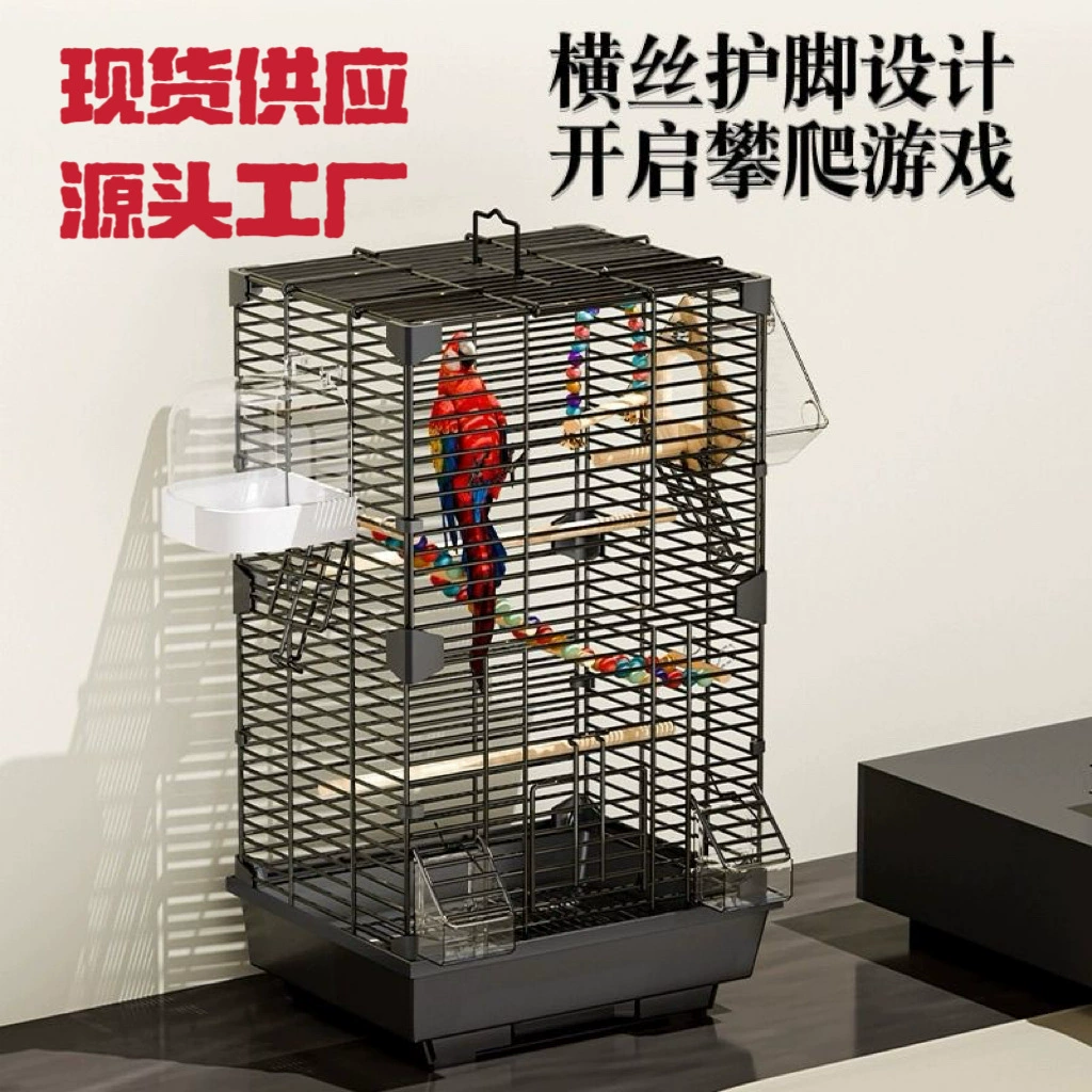 Спотовая оптовая продажа parrot bird cage декоративная клетка маленькая и средняя роскошная клетка декоративная клетка вилла попугай клетка