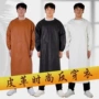 防油防水长袖耐酸碱围裙