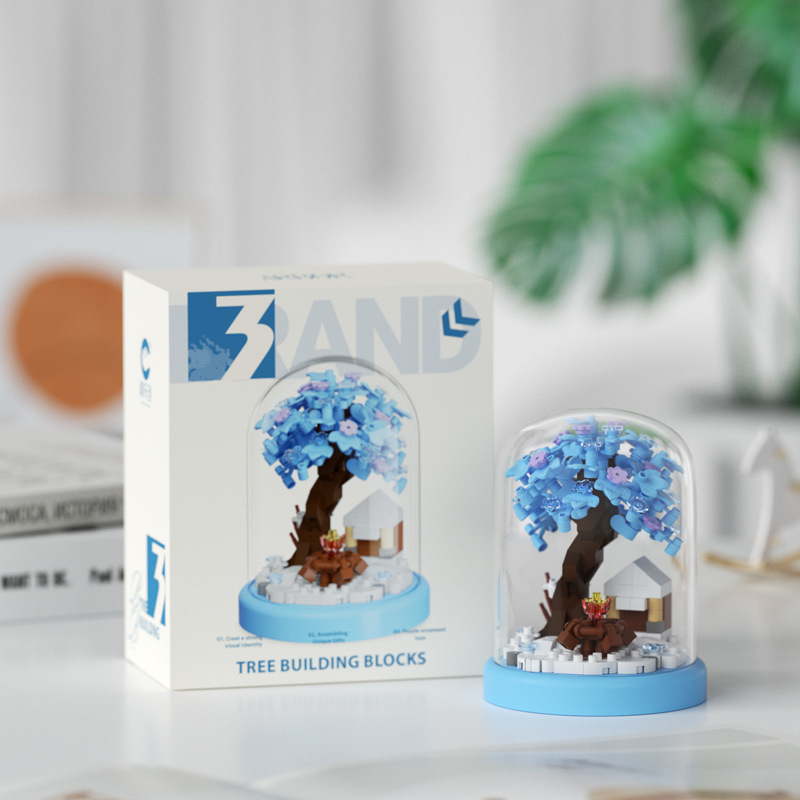 Building Blocks Flower Potted Fleshy Rose Hibiscus Flower Sunflower Compatible Lego Toys Ornaments Teacher's Day Gift for Girls