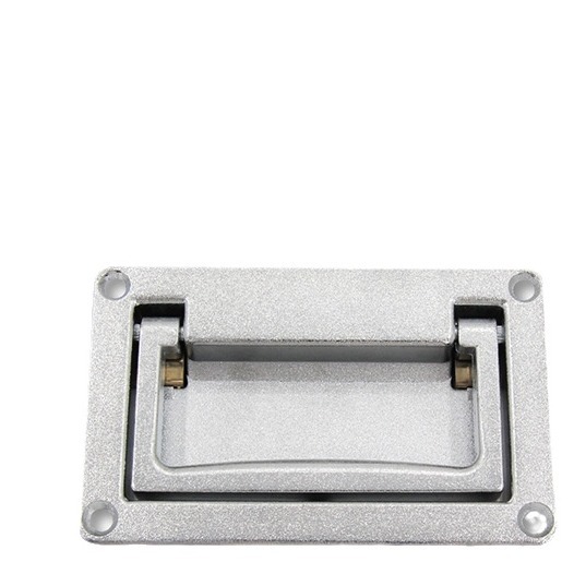 AW LS702 - 1 - 2 Caja de herramientas de aleación de zinc Mango de panel Mango de elevación plegable moderno Mango de elevación oculta Mango de elevación plana image 5