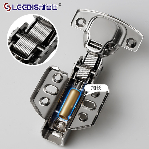 Factory direct sales cabinet buffer wardrobe door damping pipe hinge stainless steel hydraulic spring aircraft hinge