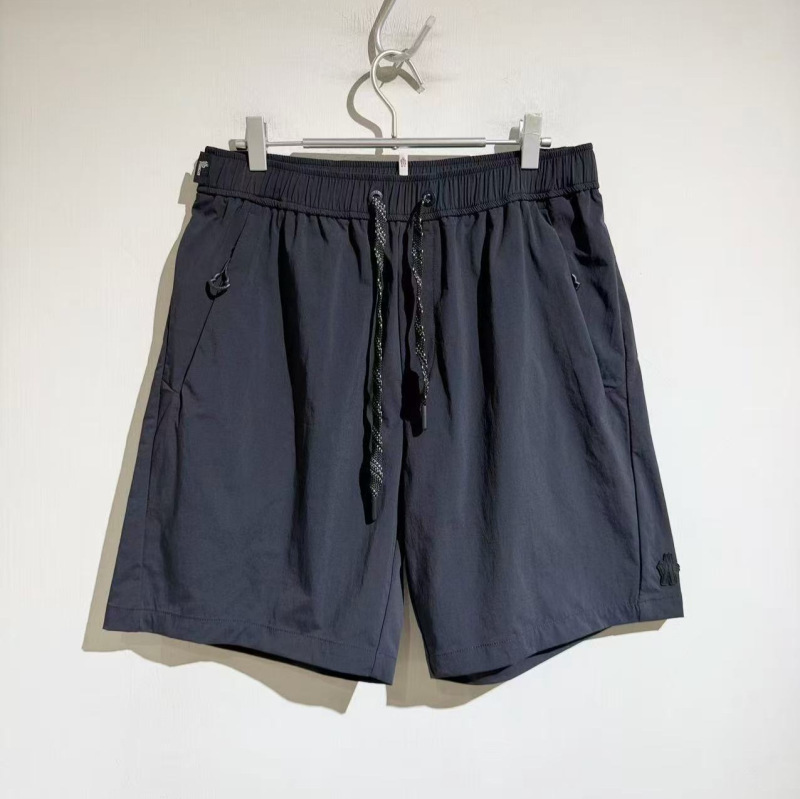 M Brand American-Style Trendy Brand 2026Aw Outdoor Workwear Drawstring Shorts for Men, Summer Minimalist Functional Straight-Leg Shorts