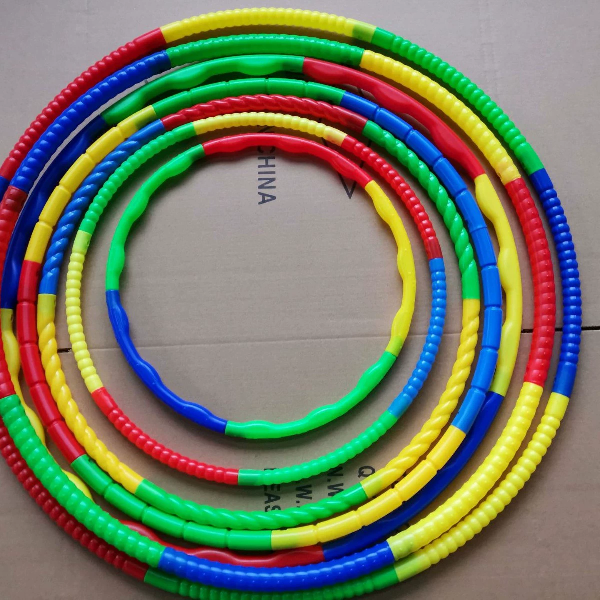 Поставка малого размера раздел обруч хула съемный обруч хула детей обруч хула