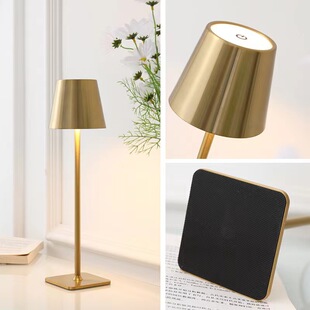 Cross-border led table lamp simple retro cafe restaurant atmosphere lamp table lamp bar table lamp outdoor bedroom