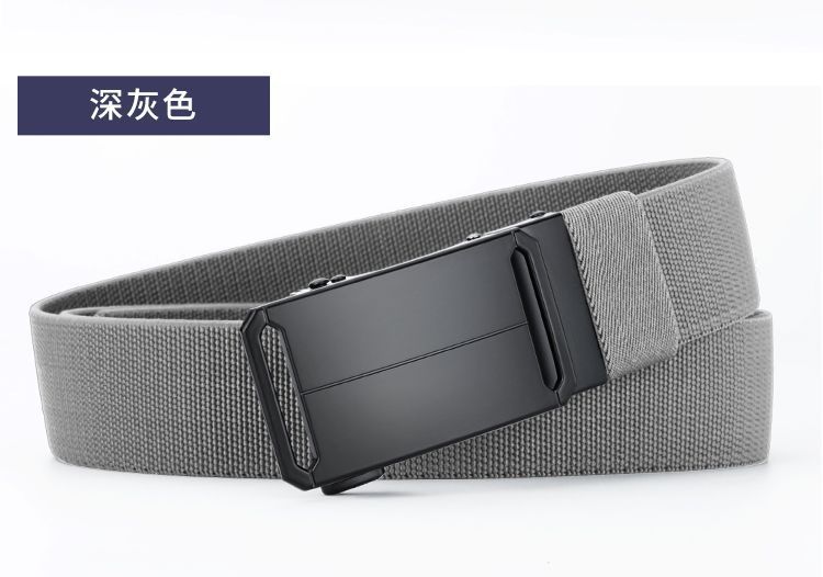 Neue Herrengürtel Elastische Gürtel Dehnbare Gürtel Outdoor Tactical Ledergürtel Geflochtene Nylongürtel mit Automatikschnalle Großhandel