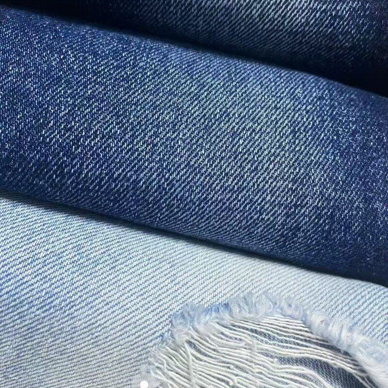 12 oz Thick Denim Fabric 7*7 Twill Ultra-Soft Yarn Denim Non-Stretch Autumn and Winter Jeans Denim Jacket Vest