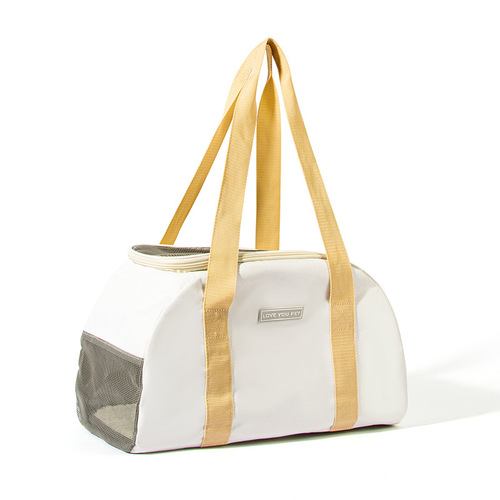 Leyoupai's new large space shoulder cat bag, breathable and lightweight pet bag, outdoor pet backpack, portable cat bag