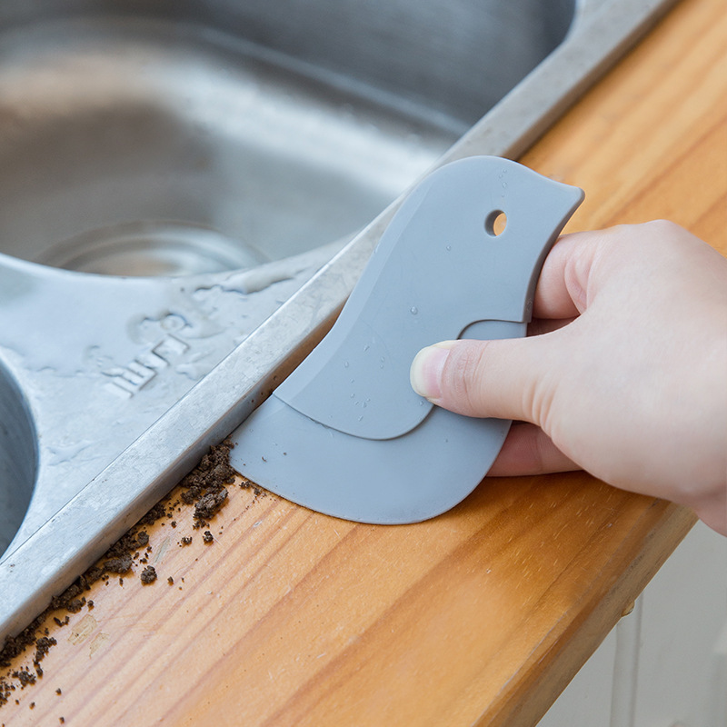 Penguin Soft Scraper, Household Kitchen Scraper, Oil Scraper, Grease Stain Remover, Baking Kitchen Gadget