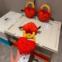 国産ジェリーキャットと同じ同心ロック、ハートロック、かわいい人形、癒し系ぬいぐるみ、男女兼用、ギフトに最適