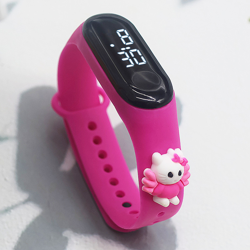 Nuevo reloj de muñeca de dibujos animados M3LED creativo tabla de regalo para niños estudiantes natación reloj impermeable sólo para ver el tiempo