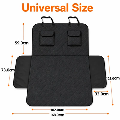 Amazon trunk Car Pet Trunk Mat - black-10218959cm