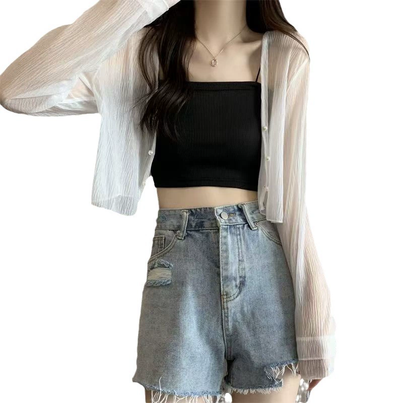 Белый вязаный летний кардиган, куртка, slip dress, тонкий плащ, солнцезащитный