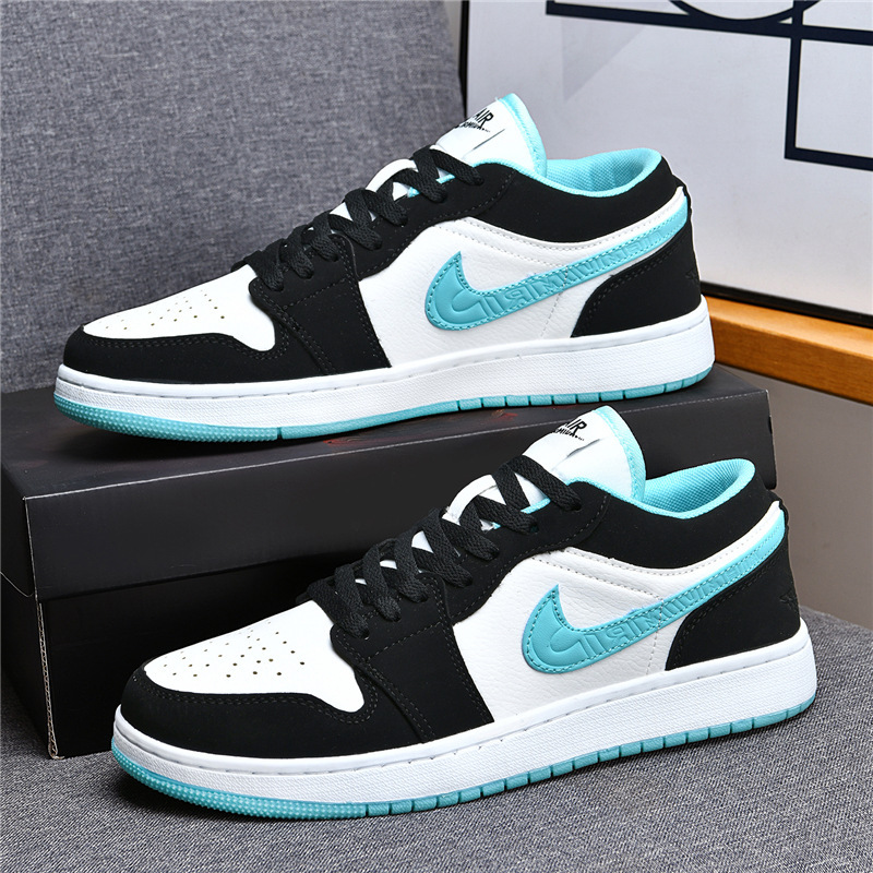 Putian Pure Original Aj1 Smoke Gray Air Force Men's Shoes Student Sports Casual Low-Top Sneakers Friction Sound Versatile Women's Shoes