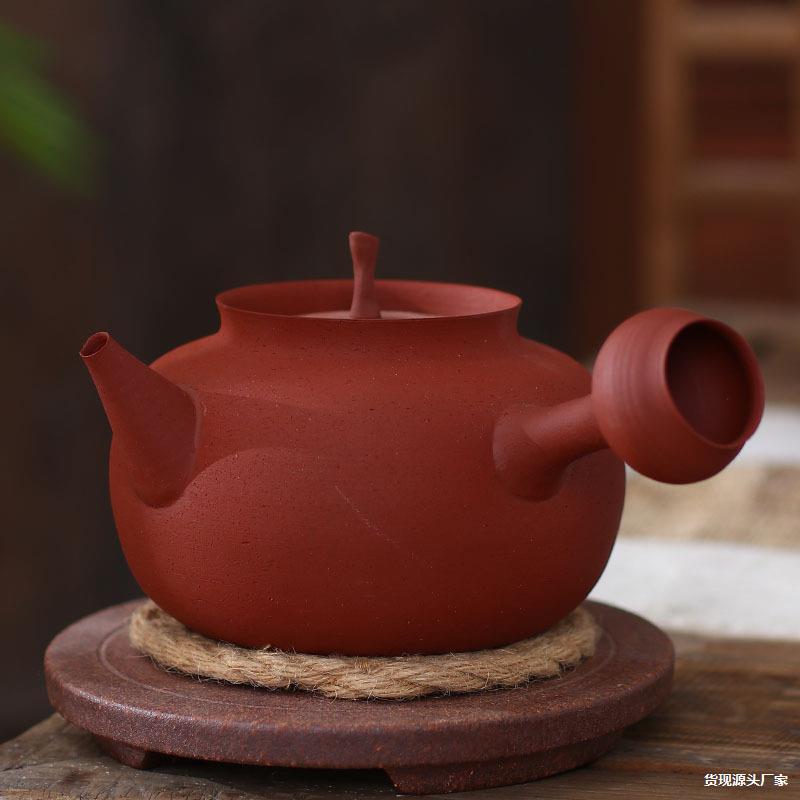 Mingdeyuan Original Mineral Clay Water Boiling Health-Preserving Clay Pot for Home Use, Chinese-Style Tea Brewing Vessel with Manual Flip Lid, Electric Ceramic Kettle Mingdeyuan Original Mineral Clay Water Boiling Health-Preserving Clay Pot for Home Use, Chinese-Style Tea Brewing Vessel with Manual Flip Lid, Electric Ceramic Kettle