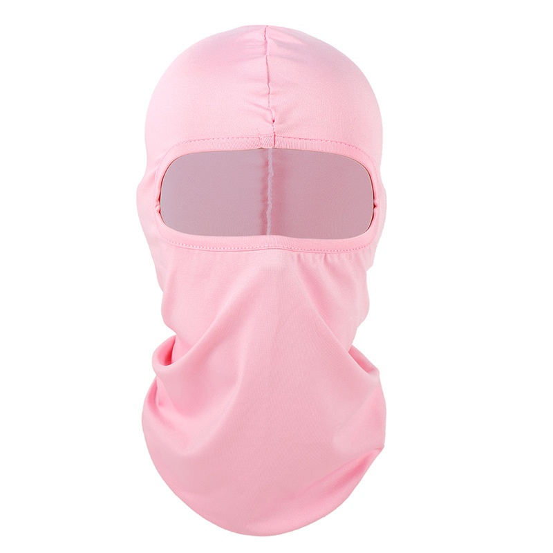 Máscara de ciclismo a prueba de viento de motocicleta de verano transfronteriza Máscara de camuflaje de pesca al aire libre Máscara de protección solar de ciclismo de seda de hielo