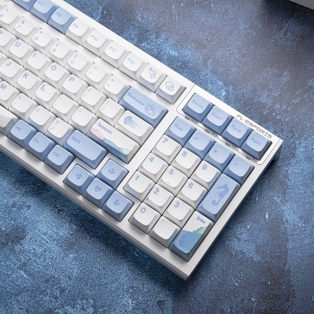 Хайюнь Клавиша XDA Высокий PBT материал пятисторонняя термопечать механическая клавиатура Cross-Satellite осевой универсальный