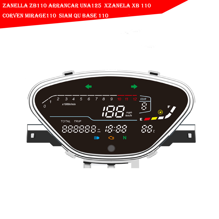Siam Kymco Visar Zanella Zb110 Future, Corven Mirage110 Instrument